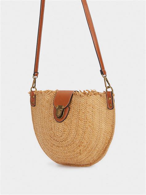 handbags with raffia bag